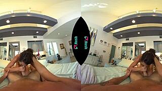 Vrhush Naughty Lily Adams Rides Cock in Pov