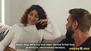 Horny latina with huge tits gets rough-fucked in orgasmic movie!