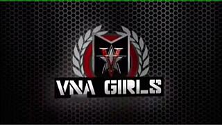 Maxine X takes long red dildo in butt while vibing clit.