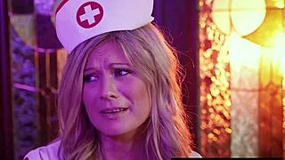 big tits mature milf stepmom roleplays as nurse with teen 18+ stepson