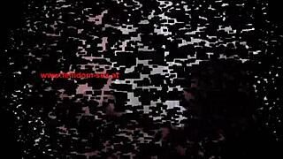 in the dungeon, the goddess bound her slave tightly, dominating him with femdom sex and bondage