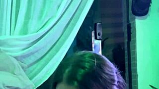 Sister-In-Law Covered In Milk: Amateur Contrast