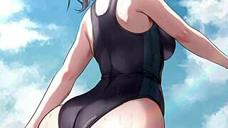 beautiful selection of anime girls in compilation