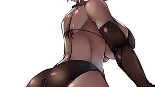 beautiful selection of anime girls in compilation