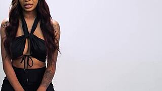 Huge Tits Black Milf September Reign Passion Masturbation For Playboy