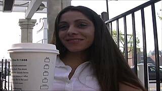 Amina sky loves raw sex. Her shaved pussy takes monster cock rough and deep.