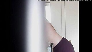 Big boobs blonde changing clothes in room