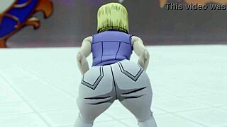 Android 18 Moviendo El Culo Que Rico
