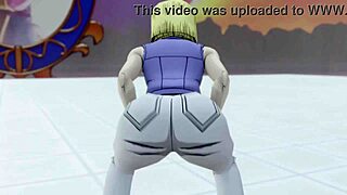 Android 18 Moviendo El Culo Que Rico