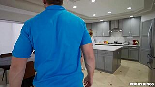 Maid performs in a dirty way in Reality Kings production