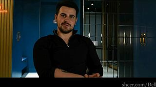 Glamorous lady-boss offers her big butt for fucking!