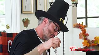 Family Thanksgiving Turns Into Teasing And Pleasing Taboo Encounters