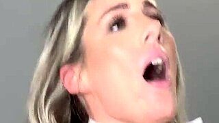 Bunny madison in costume and stockings gets fucked by donnie rock