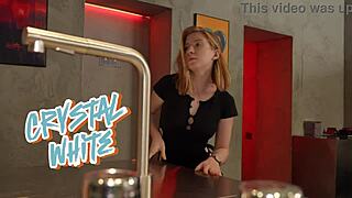 Cheeky bitch got her ass licked, fucked, and covered in cum.