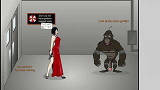 Let's play Ada Wong vs the pink queen in anal assfucking?