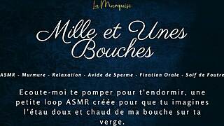 Mille et Unes Bouches - French ASMR Blowjob Dirty Talking 😏