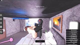 Lucky antarean crewman deeply penetrates maya tau's body