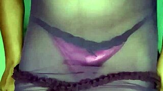 wanna see this satin panty model wiggle her ass in crossdressing tease?