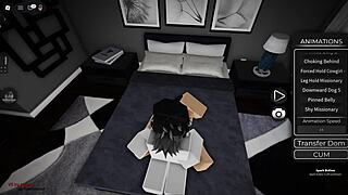 While boyfriend plays fortnite roblox slut begs creampie fill-up in rough cowgirl ride