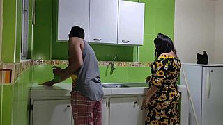 StepMom Craves Risky Fuck While StepDad's Right Next Door—Such a Naughty Slut?