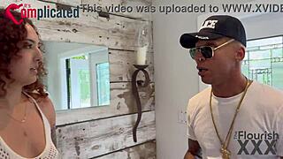 crooked cop joins shady landlord orgy with big black cocks