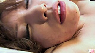 cock hungry aya sakuraba gets mouth and pussy stuffed in wild threesome creampie