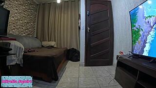 Mirella squirts hard begging bbc wifi password then takes huge black cocks deep!