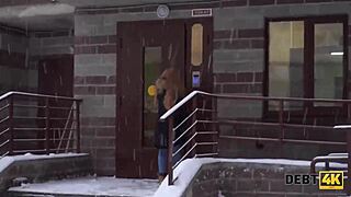 ever tasted a debt collector's cock in that adorable shaved teen pussy?