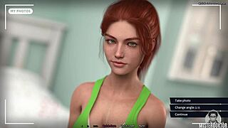 summer heat 10 brings close-up views of busty milf's shaved pussy and big tits in horny solo play