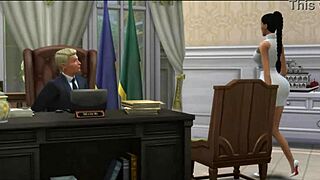 Ever Wonder If Kim K's Presidential Pussy Gets Office Anal From Old Boss?