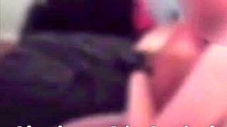 Neighbor college girl flashes then rides daddy's cock doggystyle screaming