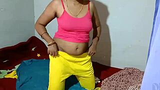 can you believe this cute indian stepmom's big ass gets pounded nude in front of hubby?!
