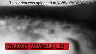 damn ebony couple goes wild fucking huge bbc rough squirting orgasms homemade 😍🔥💦 they cum hard together