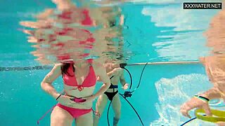 eva sasalka and jason, you two fuck underwater while we film every thrust?