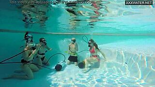 eva sasalka and jason, you two fuck underwater while we film every thrust?