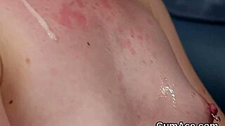 hey check this horny fuck doll takin bukkake facial cumshots swallowin every jizz load from the blowbang handjob pov!!