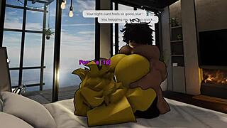 i'm fucking the noobie slut in roblox condo ep 1
