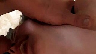 chick tries deepthroat but gags on cock instead