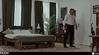 Time Traveler's Emotional Face Fuck of Natural Black Secretary Doll