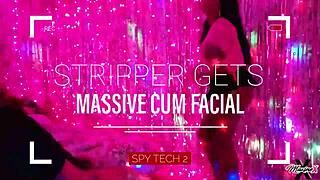 asian maxine stripper dicked hard at club 🍆💦