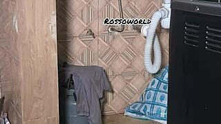 i sneaked a hidden cam on my naked stepmum lounging