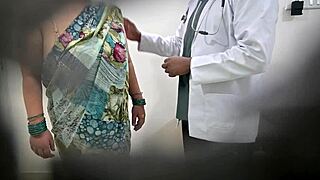 big titted indian doctor fucks huge ass patient lady in hospital