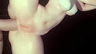 Sexy Goth Widowmaker Dances Bald Pussy D.Va Fucks Big Tits Thigh Slut Compilation