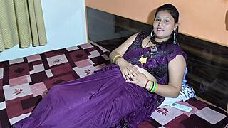 muscular wife interviews skinny hubby for homemade cock casting