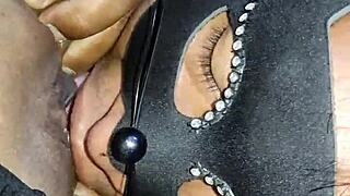 stepson caught me in lingerie gave epic blowjob anal creampie tear