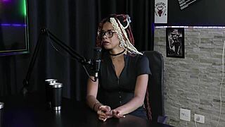 naomi campos spills how she started in porn with fanfic lust did her first dp and questions norms in sheer red lingerie