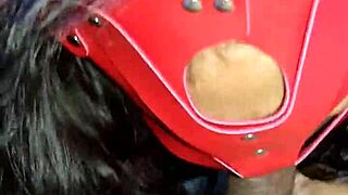 stepson caught me in lingerie gave epic blowjob anal creampie tear