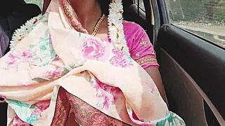 desi hot aunty in car sex with romantic dirty talk telugu style ❤️🚗