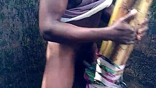 i'm shakin seein this sexy young ass gettin covered in thick cum deep in the forest nature vibes