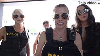 Beat Cops Reverse Gangbang Cory Chase Anal Milf!